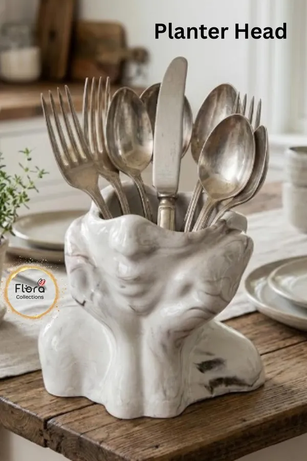 Lady_Planter_Head_Multi_Use_Gypsum_Art_Piece_Planter_Pen_Stand_Home_Decor